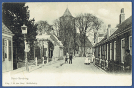 OOST-SOUBURG. Ongelopen kaart.