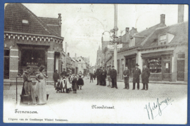 TERNEUZEN, Noordstraat. Gelopen kaart.
