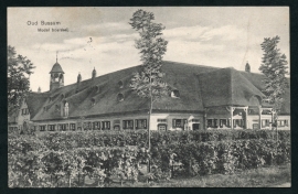 OUD-BUSSUM, Model boerderij. Gelopen kaart.