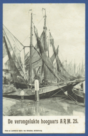 ARNEMUIDEN, De verongelukte hoogaars ARM. 25.