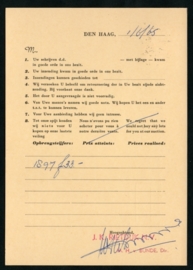 Firma briefkaart DEN HAAG 1965 met vlagstempel 's GRAVENHAGE naar Rotterdam.