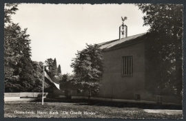 OOSTERBEEK, Herv. Kerk De Goede Herder. Gelopen kaart.