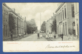 LEEUWARDEN, van Swietenstraat. Gelopen kaart.