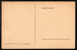 MIDDELBURG, Balans. Ongelopen kaart.