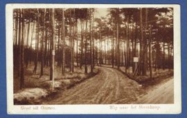 STERKAMP BIJ OMMEN 1930. Met bijbehorend ansichtkaart.