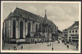 ZWOLLE, Groote of St. Michaelskerk. Ongelopen kaart.