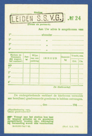 Spoorwegbriefkaart: NS263 a