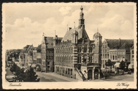 DEVENTER, De Waag. Gelopen kaart.