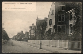 's GRAVENHAGE, Stadhouderslaan. Gelopen kaart.