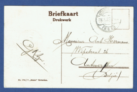 OOSTERHOUT, Klooster St. Catharinadal met Proosdij (gebouwd in 1647).  (Kindzegels 1926).