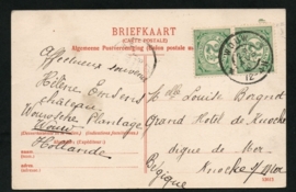 Wouwsche Plantage, Cafe - Reataurant in de Wouwsche Plantage. Gelopen kaart.