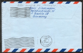 FIRST INTER ISLAND JET MAIL FLIGHT. KAMUELA, HAWAII. 12 APRIL 1966.