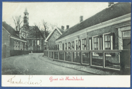 KOUDEKERKE, Groet uit Koudekerke. Gelopen kaart.