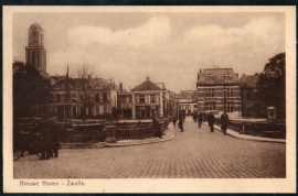 ZWOLLE, Nieuwe Haven. Ongelopen kaart.
