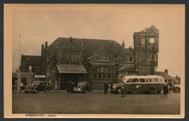 AMERSFOORT, Station. Ongelopen fotokaart.