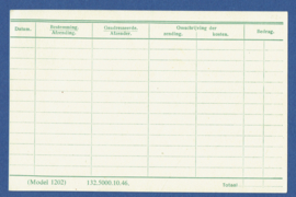 Spoorwegbriefkaart: NS288 c