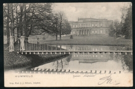 HUMMELO, Kasteel Enghuizen. Gelopen kaart.