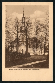 APELDOORN, Ned. Herv. Kerk Loolaan te Apeldoorn. Ongelopen kaart.