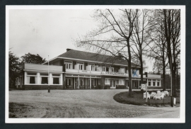 HOOG SOEREN, Hotel ORANJE-OORD. Gelopen kaart.