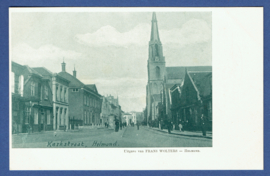 HELMOND, Kerkstraat. Ongelopen kaart.