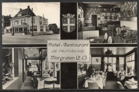 MARGRATEN. Hotel - Restaurant DE FRUITVEILING Margraten (Z.L.). Gelopen kaart.