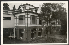 HELLENDOORN, Paviljoen Sanatorium. Gelopen kaart.