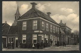 HOOGKERK, Groet uit Hoogkerk. Gelopen fotokaart.