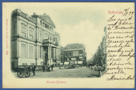 ROTTERDAM, Museum Boymans. Gelopen kaart.