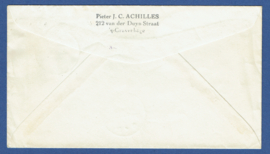Helikopterpost 's GRAVENHAGE - BRUSSEL    5-11-1947