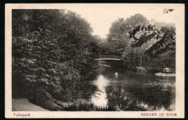 BERGEN OP ZOOM, Volkspark. Gelopen kaart.