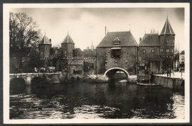 AMERSFOORT, Koppelpoort. Gelopen kaart.