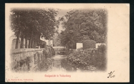 VALKENBURG, Geulgezicht te Valkenburg. Gelopen kaart.