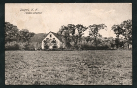 BERGEN, N.H. Pension Johanna. Gelopen kaart.