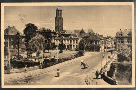 ZWOLLE, Nieuwe Havenbrug. Gelopen kaart.