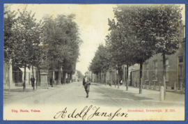 BEVERWIJK, Breestraat. Gelopen kaart.