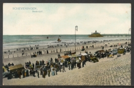 SCHEVENINGEN, Boulevard. Gelopen kaart.