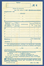 Spoorwegbriefkaart: NS252 c
