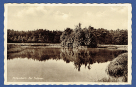 HELLENDOORN, het Entmeer. Gelopen kaart.