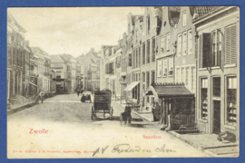 ZWOLLE, Smeden. Gelopen kaart.