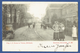 BEVERWIJK, Zeestraat. Gelopen kaart.