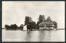 GIETHOORN, "Samen- Een". Gelopen kaart.