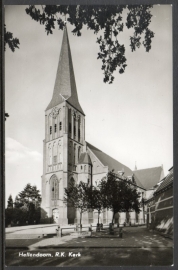 HELLENDOORN, R.K. Kerk. Ongelopen kaart.