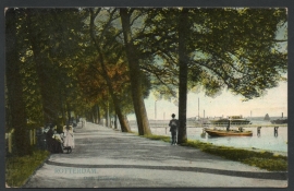 ROTTERDAM, Oude Plantage. Gelopen kaart.