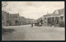 SCHAGEN, Landbouwstraat. Gelopen kaart.