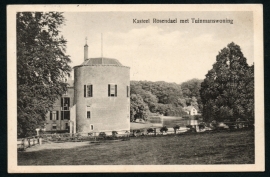 ROZENDAAL, Kasteel Rosendael met Tuinmanswoning. Gelopen kaart.