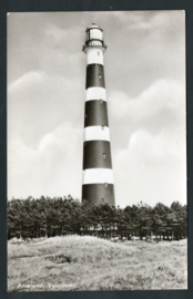 AMELAND, Vuurtoren. Gelopen kaart.