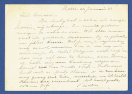 G-Briefkaart met kortebalkstempel SNEEK naar Delft. Geïllustreerde kaart G 234.