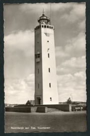 NOORDWIJK aan ZEE, Vuurtoren. Gelopen kaart.