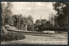 ZWOLLE, Sassenpoortenbrug en Dominicanerkerk. Gelopen kaart.