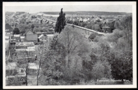 NIJVERDAL, Panorama, Nijverdal west. Gelopen kaart.